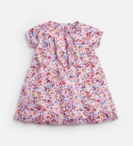 203153-WHTFRTFLRL Floral print nightgown  100% polyester 1 through 12